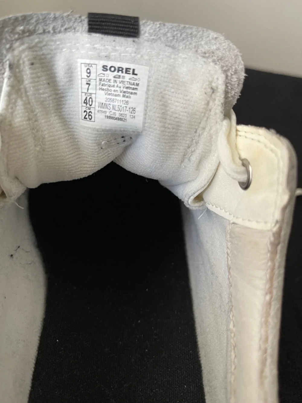 Sorel classic white